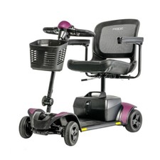 Pride Sugarplum Elite Traveller  2 4-Wheel Travel Mobility Scooter-18AH-1 year
