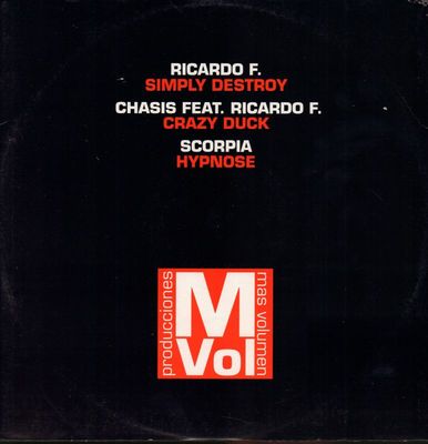 Various Electronica(12'' Vinyl)Mas Volumen E.P.-Blanco Y Negro-MX 1573 N-VG/Ex