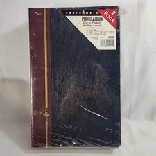  Photo Mate 504 Slip-in Pockets (2-Pk) Photo Album Holds 3.5x5 & 4x6 photos NEW