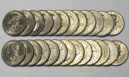 BU 1979-P BU Susan B Anthony Dollar Roll of 25 ~ FREE SHIPPING