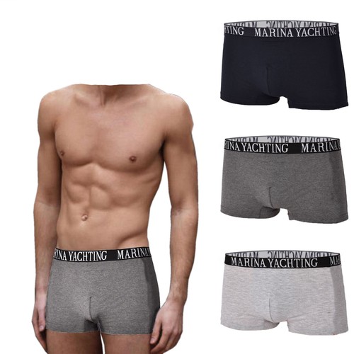 MARINA Y PACK 6 O 3 BOXER O SLIP UOMO IN COTONE COLORI ASSORTITI ELASTICIZATI - Afbeelding 3 van 19