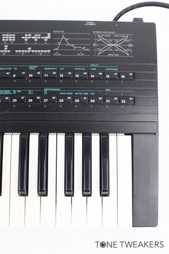 Yamaha DX7 IID defekt für Teile Spender Tastatur Synthesizer VINTAGE SYNTH HÄNDLER - Bild 6 von 24