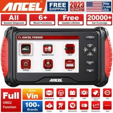 Ancel FX8000 OBD2 Scanner Automotive All System Car Diagnostic Tool Code Reader
