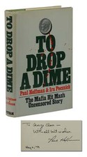 To Drop a Dime ~ SIGNED by PAUL HOFFMAN ~ Ira Pecznick ~ First Edition 1st 1976