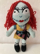 Disney The Nightmare Before Christmas Sally Plush Doll 9" Yarn Hair Stuffed Toy