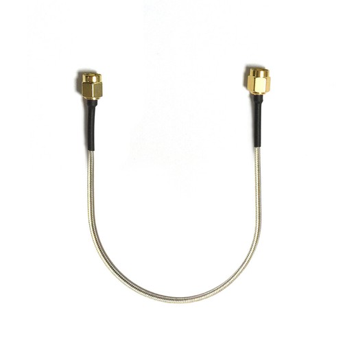 SMA Male to RP SMA Plug Inner Hole Semi-Flexible Cable RG405.086" 20CM for WIFI - Picture 2 of 5