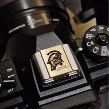 Camera Hot Shoe Cover Protect Cap Kojima Skull For Nikon Sony Canon Leica Fuji