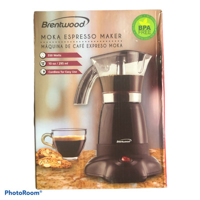Brentwood Electric Moka Espresso Maker 
