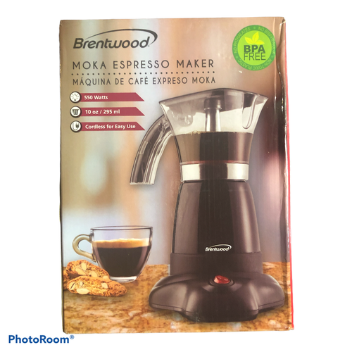 Brentwood Electric Moka Espresso Maker 