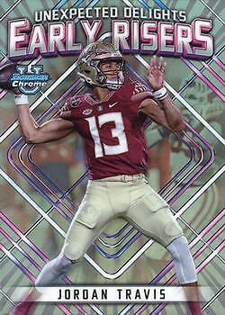Jordan Travis 2023 Bowman Chrome - Early Risers - Florida State Seminoles - Picture 1 of 2