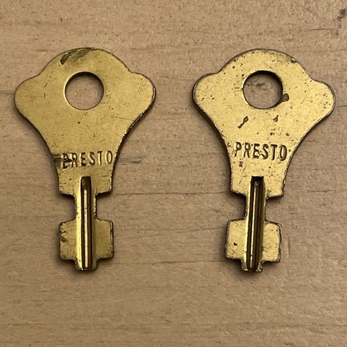 Presto Luggage Jewelry Box Keys eBay