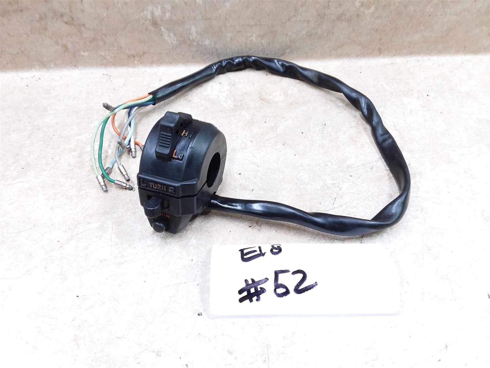 1974-78 Honda XL350 XL250 MT250 XL125 CT125 Horn Turn Signal Switch #52 ARP E18