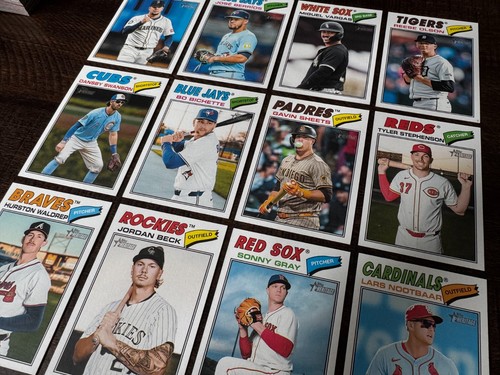 2026 Topps Heritage SP Short Print Lot of 25 (No Dupes) NM+