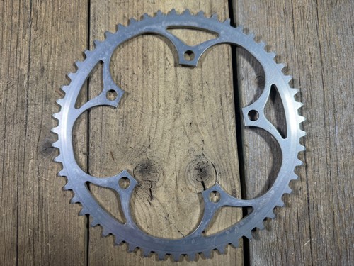 Shimano Chainring 53T S Fixie Track Old School BMX 5 Arm 130 BCD Japan Vintage - Picture 5 of 7