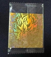 PREORDER Broly W12-23 GGR Gold Holo Japanese Dragon Ball Wafer Sticker Sealed