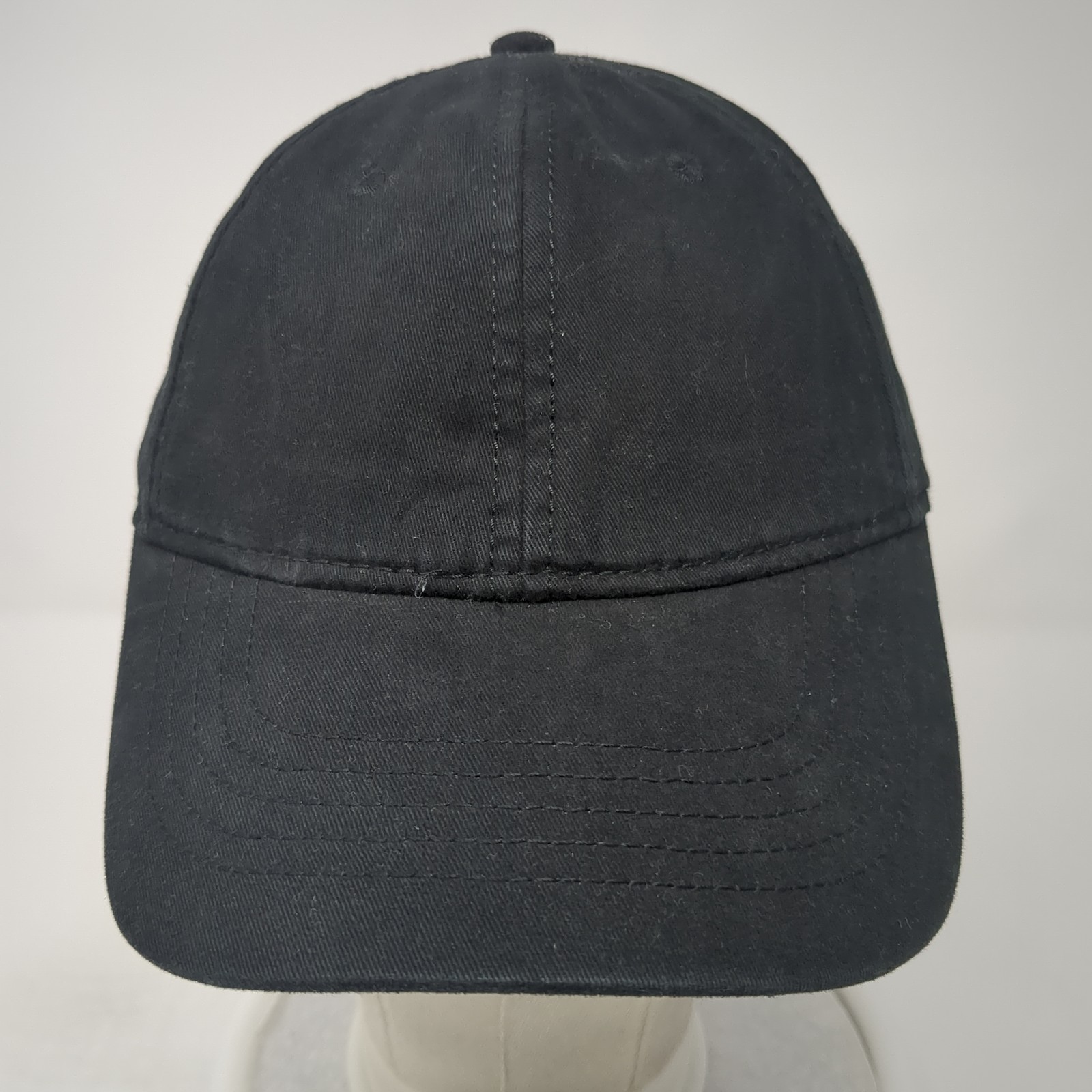 Unbranded Slideback Hat Solid Black Soot One Size… - image 2