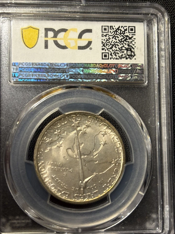 1936 50c PCGS MS 66 CAC Cleveland Commemorative Half Dollar - Image 4 of 4