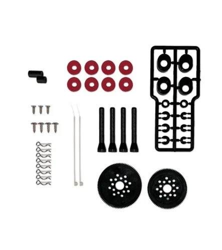 Dark Shadow Glattbahn Racer KIT 1:12 : Rot - Bild 2 von 4