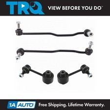 Trq Front Rear Sway Bar Stabilizer Link Set For 2015-2019 Subaru Legacy Trq Front Rear Sway Bar Stabilizer Link Set For 2015-2019 Subaru Legacy