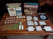 SPACE HULK GENESTEALER EXPANSION 1990 GAMES WORKSHOP - 100% COMPLETE & UNPAINTED