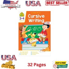 Cursive Workbook Writing Handwriting Practice Tracing Letters Ages 8 to 10