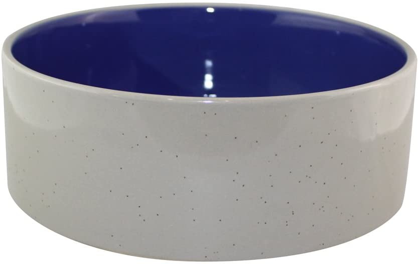 Ethical 3.75-Inch Stoneware Water And Food Dish For Dogs - E