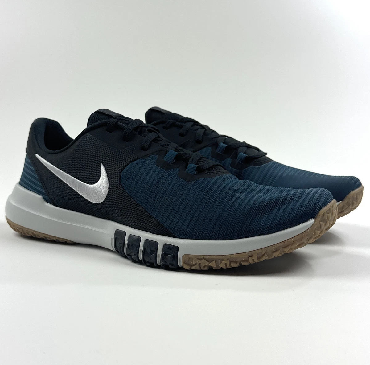 Nike Flex Control 4 Workout Training Shoes Black Orange Blue sz 7 Nike Men main image 2