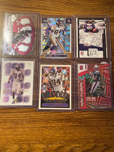 30 Card Randy Moss Lot, Rookie, Numbered, Inserts, Parallels, Variations - Picture 16 of 18