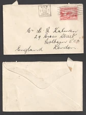 Australia 1932 Sydney Harbour Bridge 2d Cover to England
