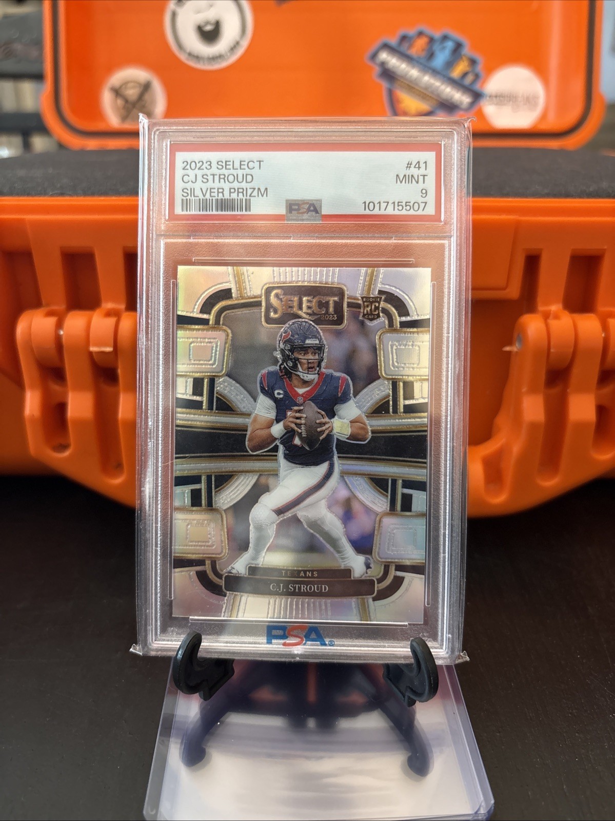 2023 Panini Select - Concourse C.J. Stroud #41 Silver Prizm (RC)