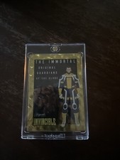 Keepsake Invincible the Immortal 01/01 Gold Foil Original Guardians Of The Globe