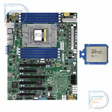 AMD EPYC 7451 24C 48T CPU  Supermicro H11SSL-i SP3 DDR4 Server Motherboard