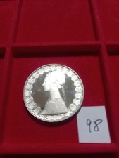 Repubblica Italiana ARGENTO caravelle 500 lire 1998 proof fondo specchio