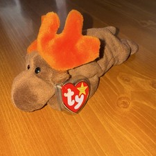 Chocolate Moose Ty Beanie Baby April 27, 1993 HW011 4015