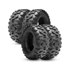 ATV Tires, 25x8-12  25x10-12, 6PR All Terrain, Set of 4  25x8x12 25x10x12, ...