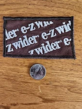 E-Z WIDER EMBROIDERED PATCH ~ rolling papers marijuana pot weed ~ COOL ITEM!
