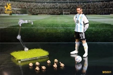 MS001: Mini Sport 1/12 scale Lionel Messi 6" Soccer Player action figure