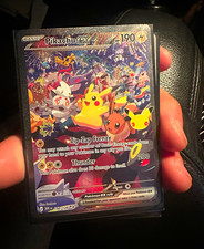 Pikachu ex 150/128 Secret Rare Holo 190 HP English Scarlet & Violet EX
