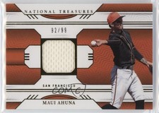 2024 Panini National Treasures Game Gear Swatches 92/99 Maui Ahuna #GGS-MA 0n64