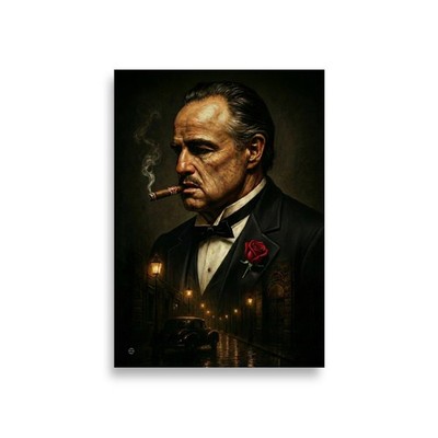 Der Pate Art Print   Don Vito Corleone