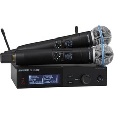 Shure SLXD24D /B58 Dual Handheld Wireless Microphone System