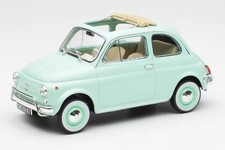 Norev 1 18 Fiat 500 L 1968 Pastel Green Cinquecento NOREV FIAT 500 L Miniature