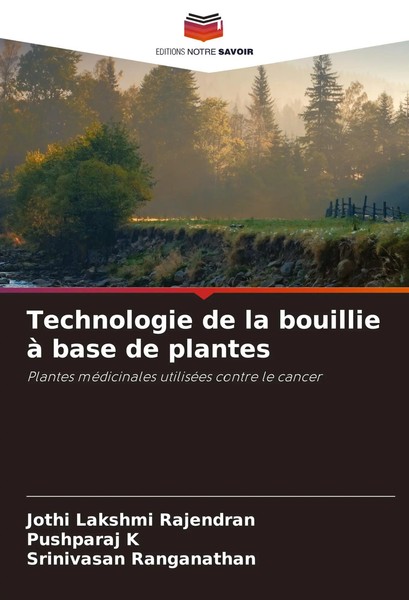 Jothi Lakshmi Rajendran (U. A.) | Technologie De La Bouillie à Base De Plantes-image