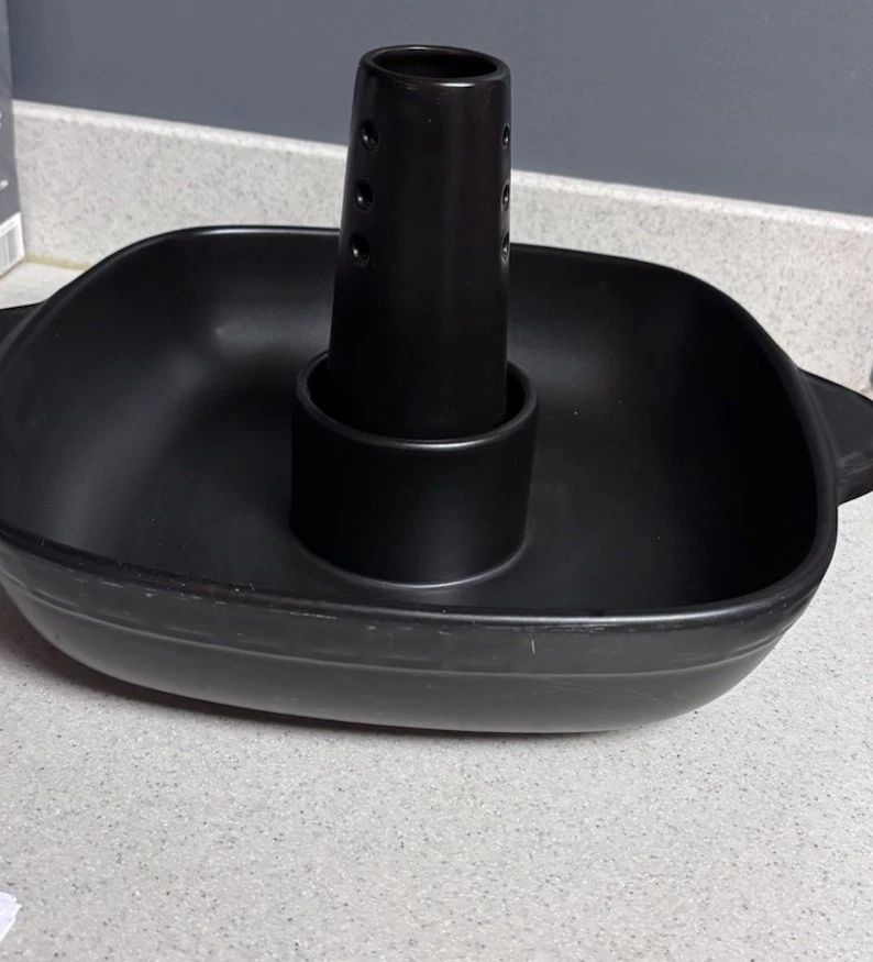 Blue Jean Chef Flameproof Black Multi Roaster Removable Cone 12" Heavy Duty Pan
Opens in a new windo