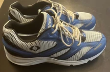 Men’s Apex V551MX095 Size 15 Medium White/Blue Runner Shoes