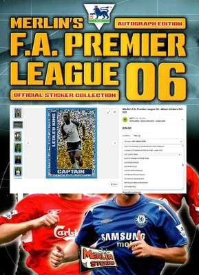 Merlin's F.A. Premier League 06 · Album Sticker 341-522