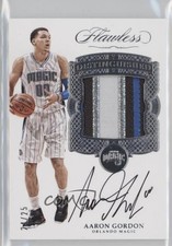 2016 Panini Flawless Distinguished Signatures 24/25 Aaron Gordon Patch Auto 3d3
