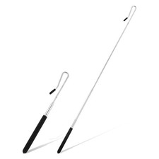 2 Pack 8-21 Inch Puppet Handles Arm Control Rod Extendable Hand Puppet Stick