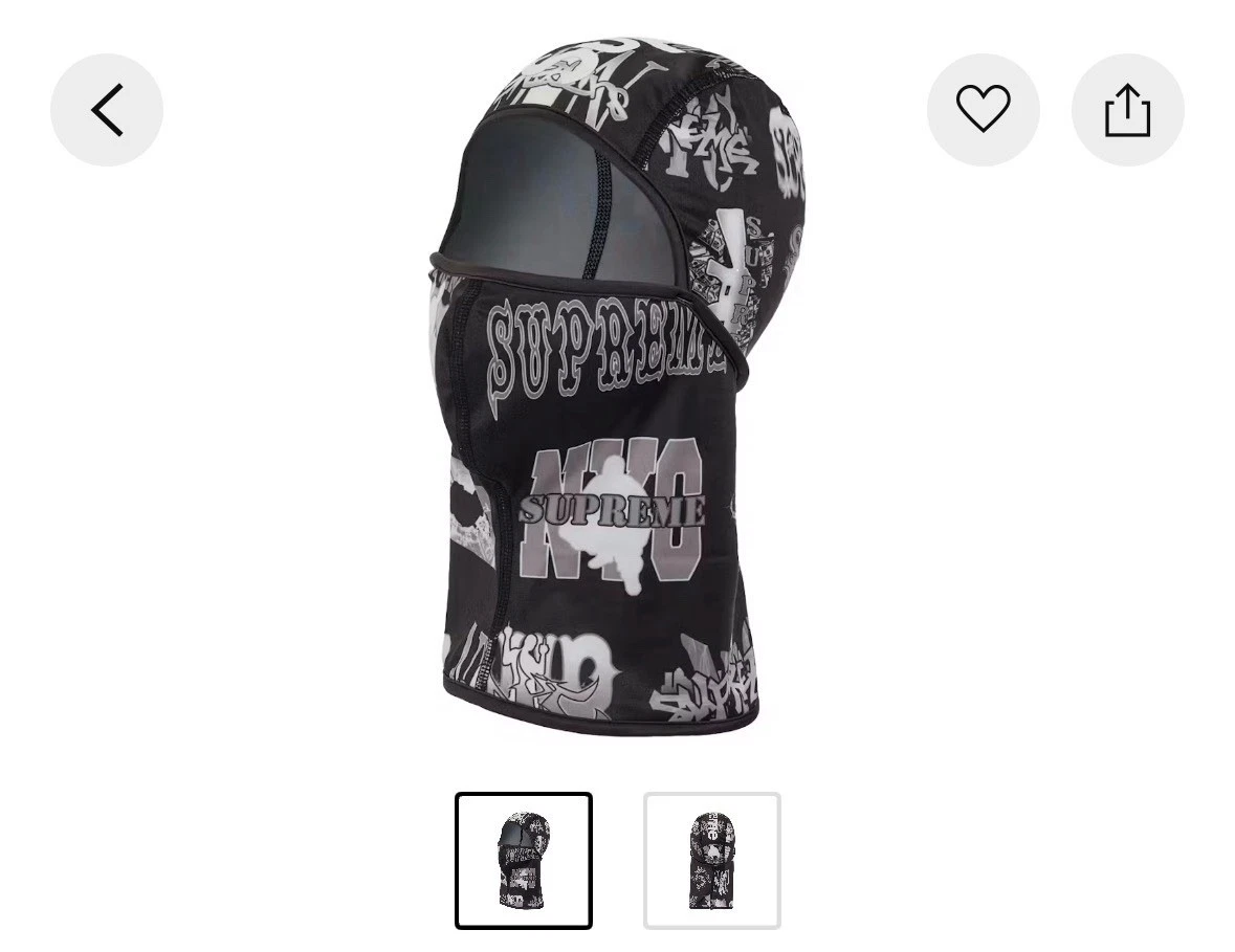 Supreme Balaclava Hats for Men for sale | eBay