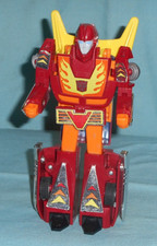 Original G1 Transformers Autobot Hot Rod Missing 2 Tires Free Ship